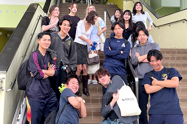 本学と米国の学生との交流