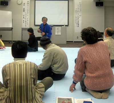 詳しく説明しながらの実演