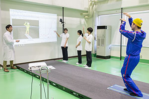 運動学演習の授業風景