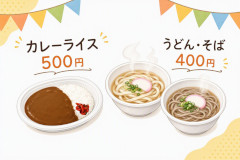 カレー うどん そば (父母会)の画像